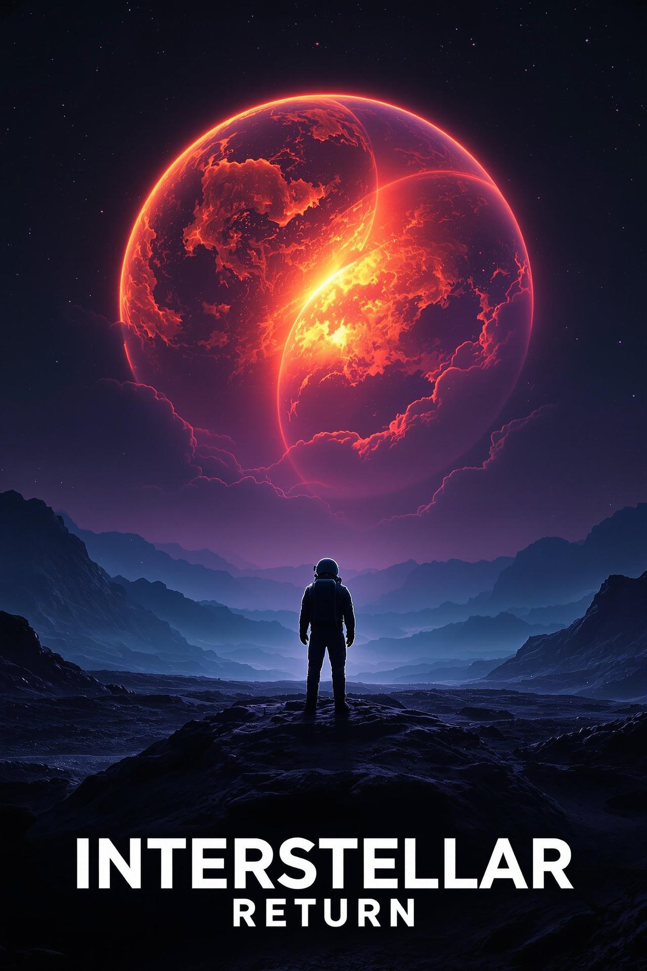 私家影院出品电影《星际归途》封面海报