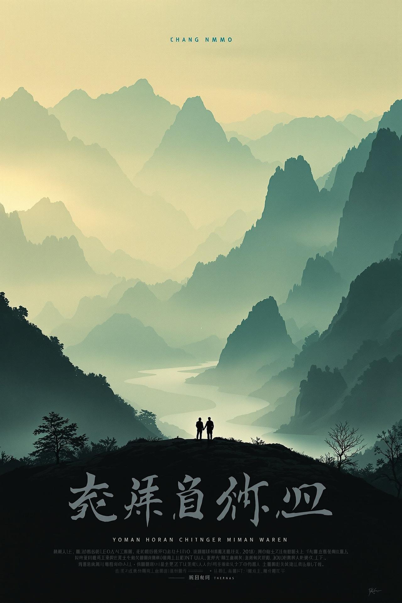 私家影院出品电影《山海之间》封面海报